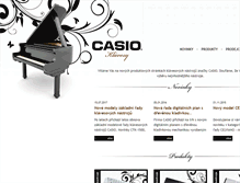 Tablet Screenshot of casioklavesy.fastcr.cz